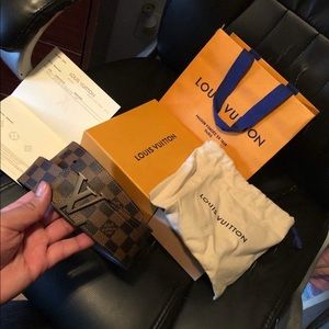 Brown Louis Vuitton Checker Board